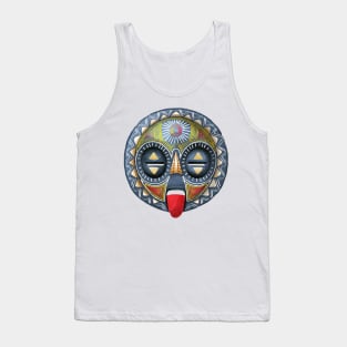 Tribal mask Tank Top